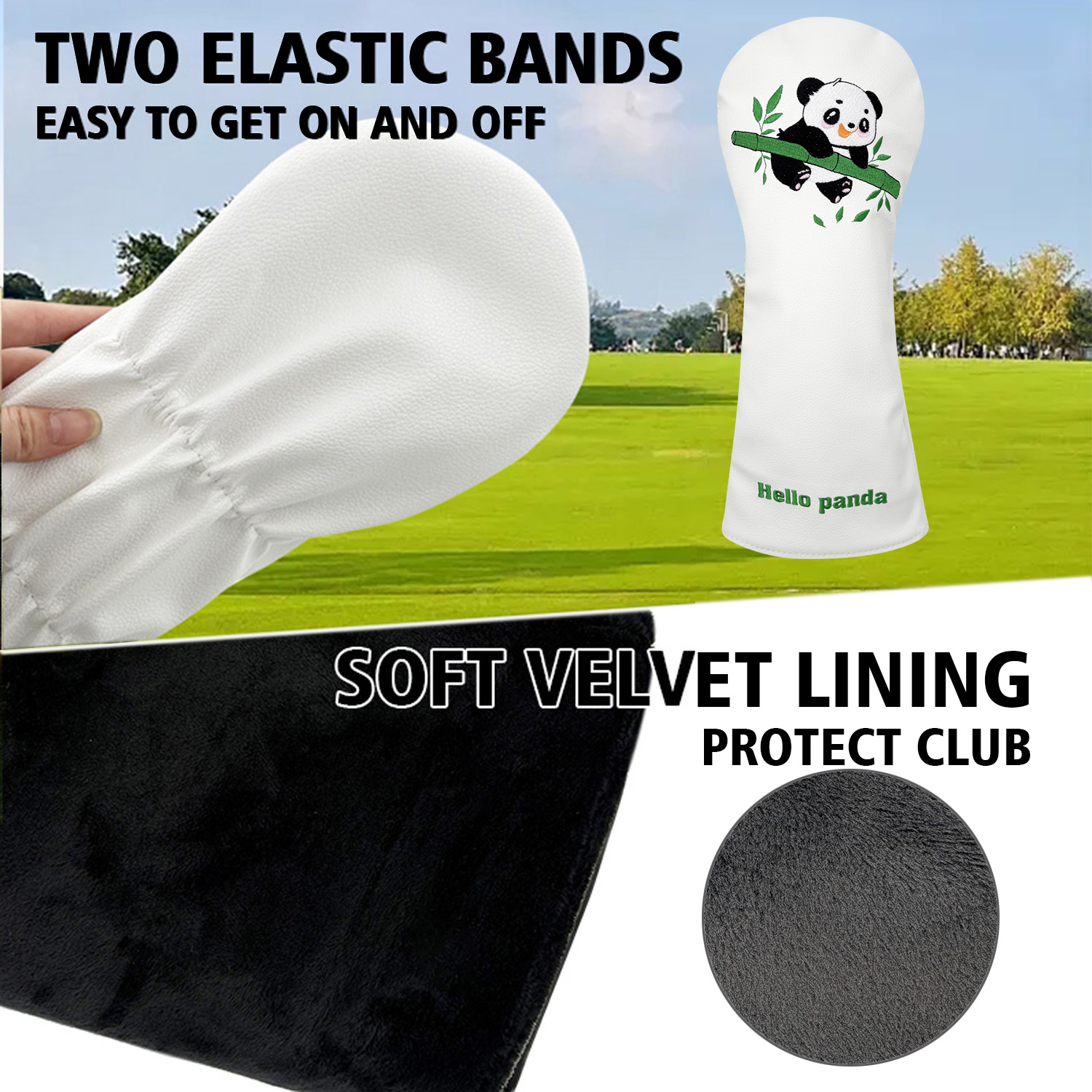 Funda para palos de golf de cu - Golf Driver reseña y precio