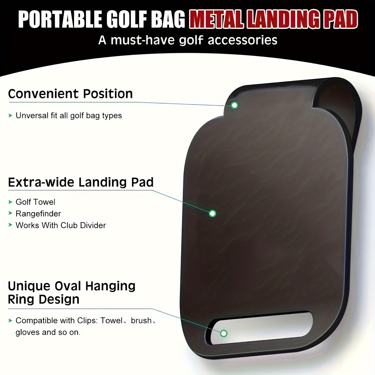 Bolsa de Golf magnética, almoh - Golf Rangefinder reseña y precio
