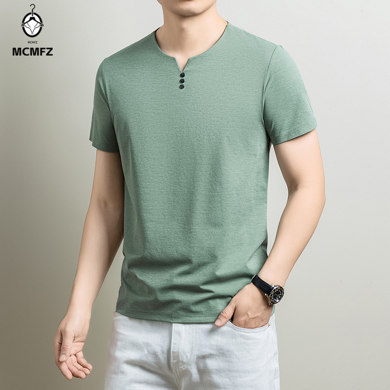 Camiseta Henley básica para ho - Golf Tees reseña y precio